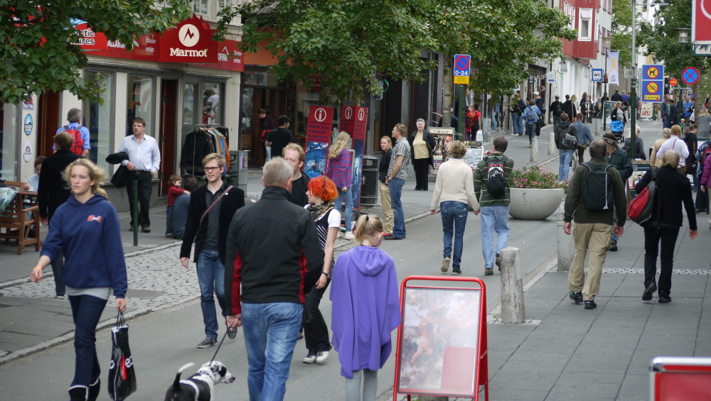 touristes en islande