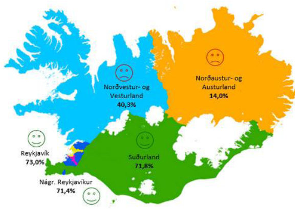 carte météo islande